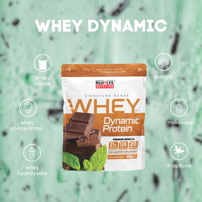 Medi-Evil Whey Dynamic Protein Powder, 600g