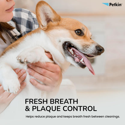 Petkin invisible formula Liquid Oral Care Teeth, Dental Gums Fresh Brath Dogs and Cats