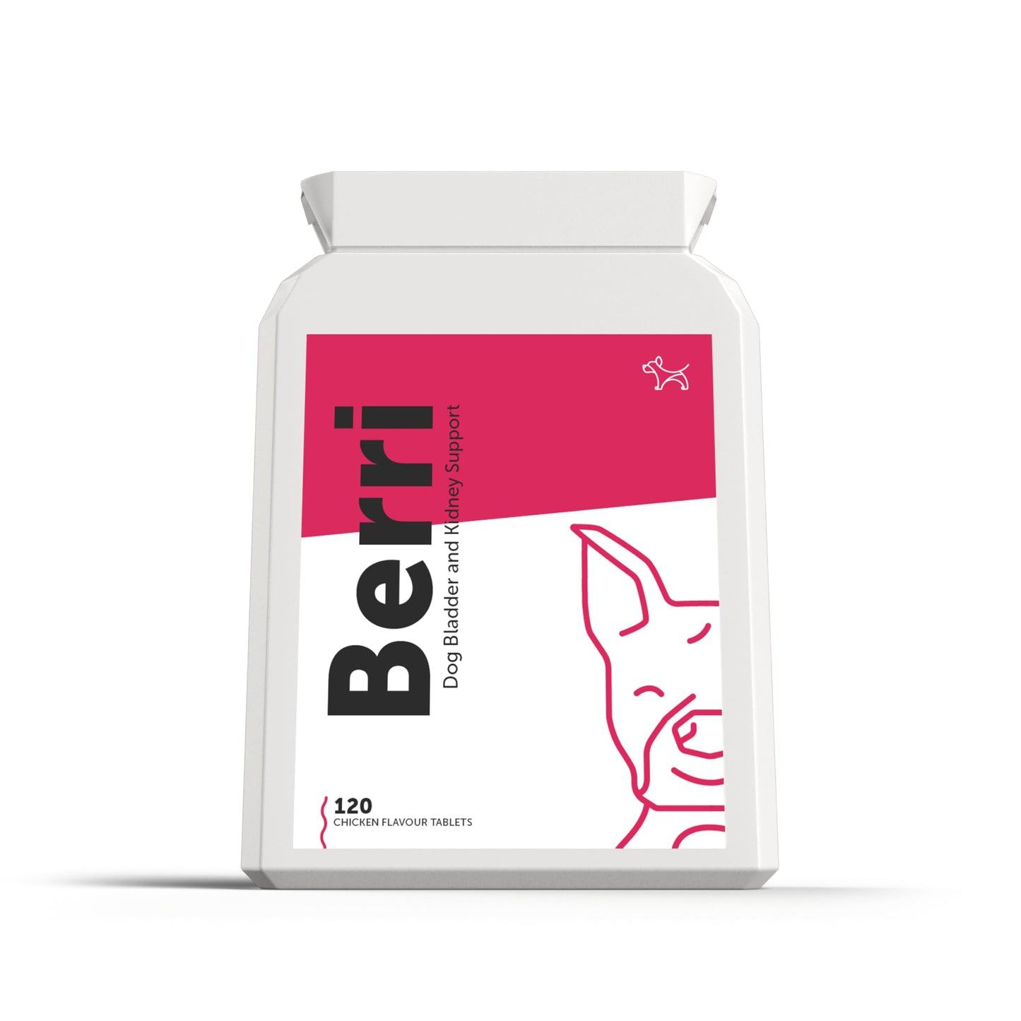 Dog's Lounge - Berri - Advanced Bladder & Kidney Support for Dogs | Supplement UK Made | 120 Tablets