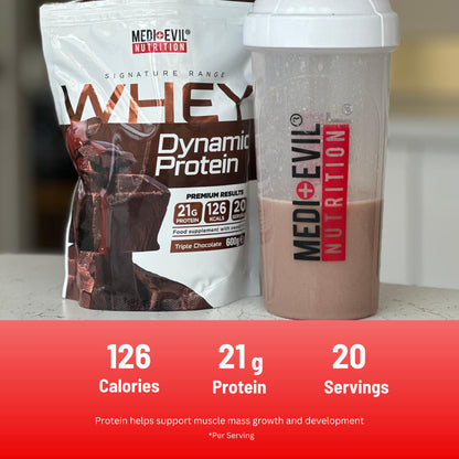 Medi-Evil Whey Dynamic Protein Powder, 600g