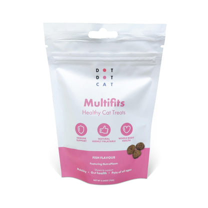 DotDotPet Multifit Crunchy Kibble Topper for Cats 75g - Plasma Superfood Supplement