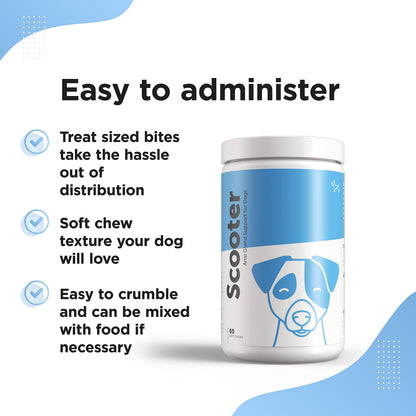 Dog's Lounge - SCOOTER - Digestive Soft Chews for Dogs