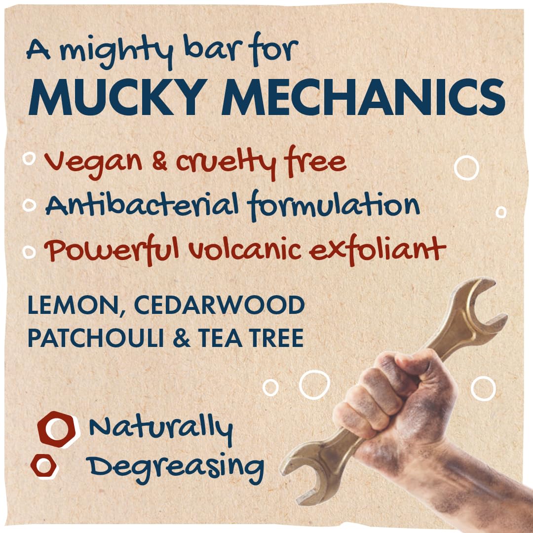Friendly Soap Mechanic�s Soap Bar 95g-6 Pack