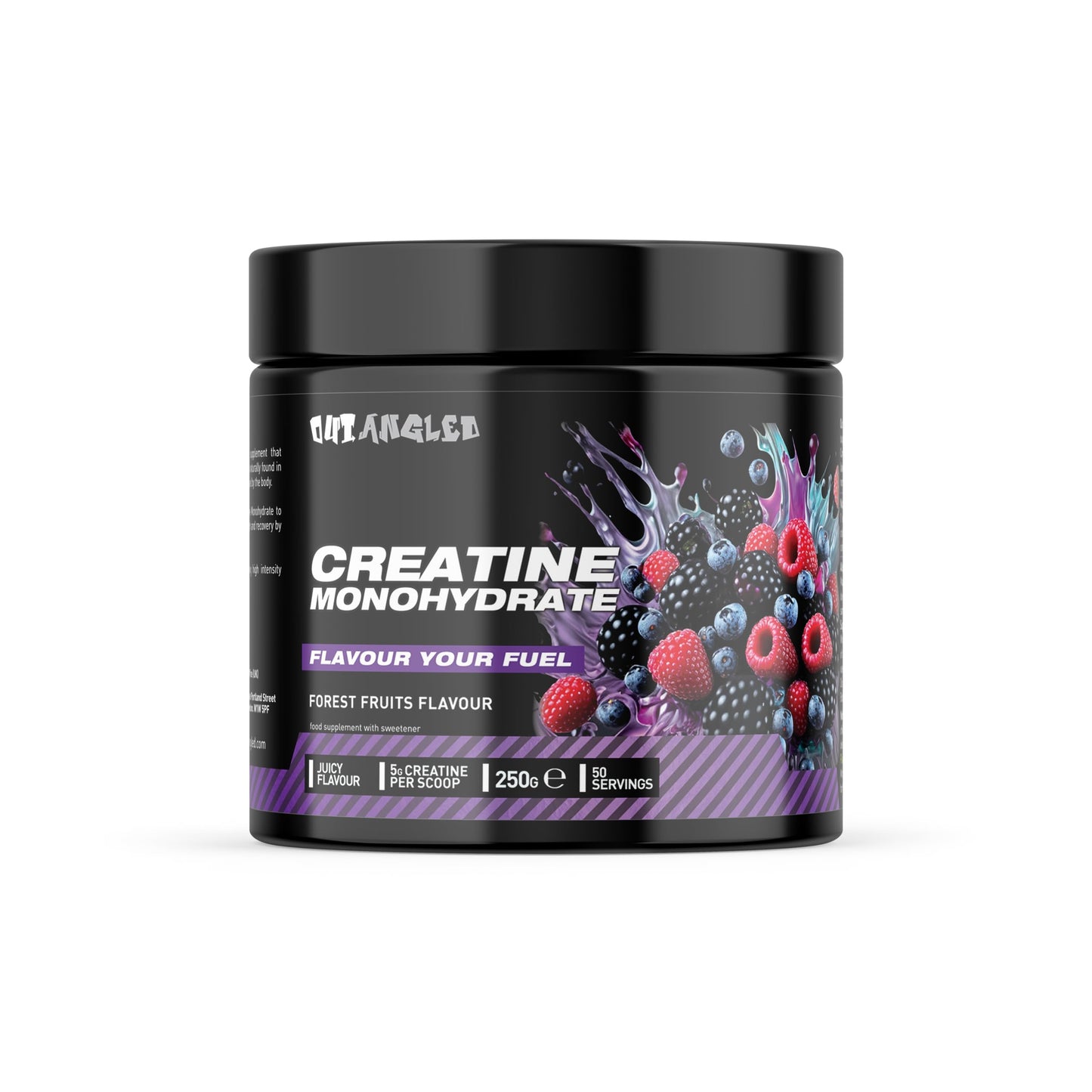 Out Angled Creatine Monohydrate Powder 250g