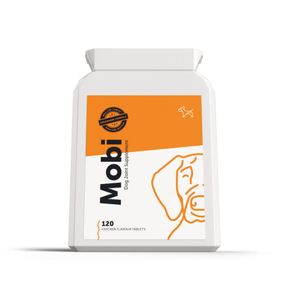 Dog's Lounge - MOBI - Hip & Joint Supplement for Dogs | Premium Advanced Glucosamine Supplement with Powerful and Natural Glucosamine, UK Made