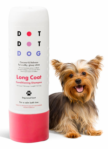 DotDotPet Conditioning Dog Shampoo - For All Breeds - Preboitic - Vegan - Sensitive Skin -