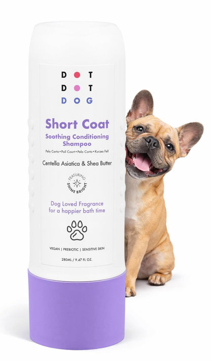 DotDotPet Conditioning Dog Shampoo - For All Breeds - Preboitic - Vegan - Sensitive Skin -