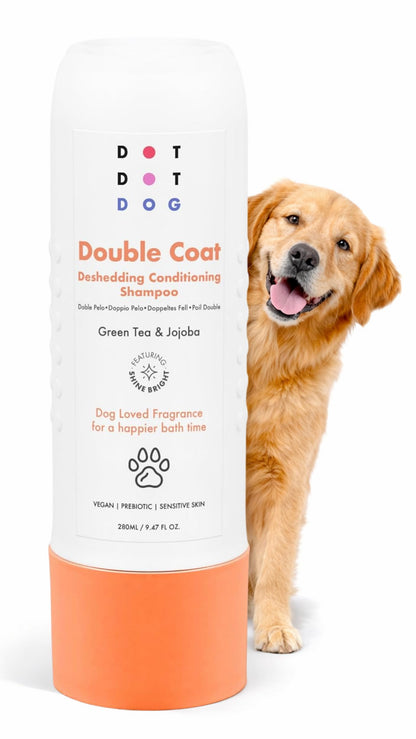 DotDotPet Conditioning Dog Shampoo - For All Breeds - Preboitic - Vegan - Sensitive Skin -