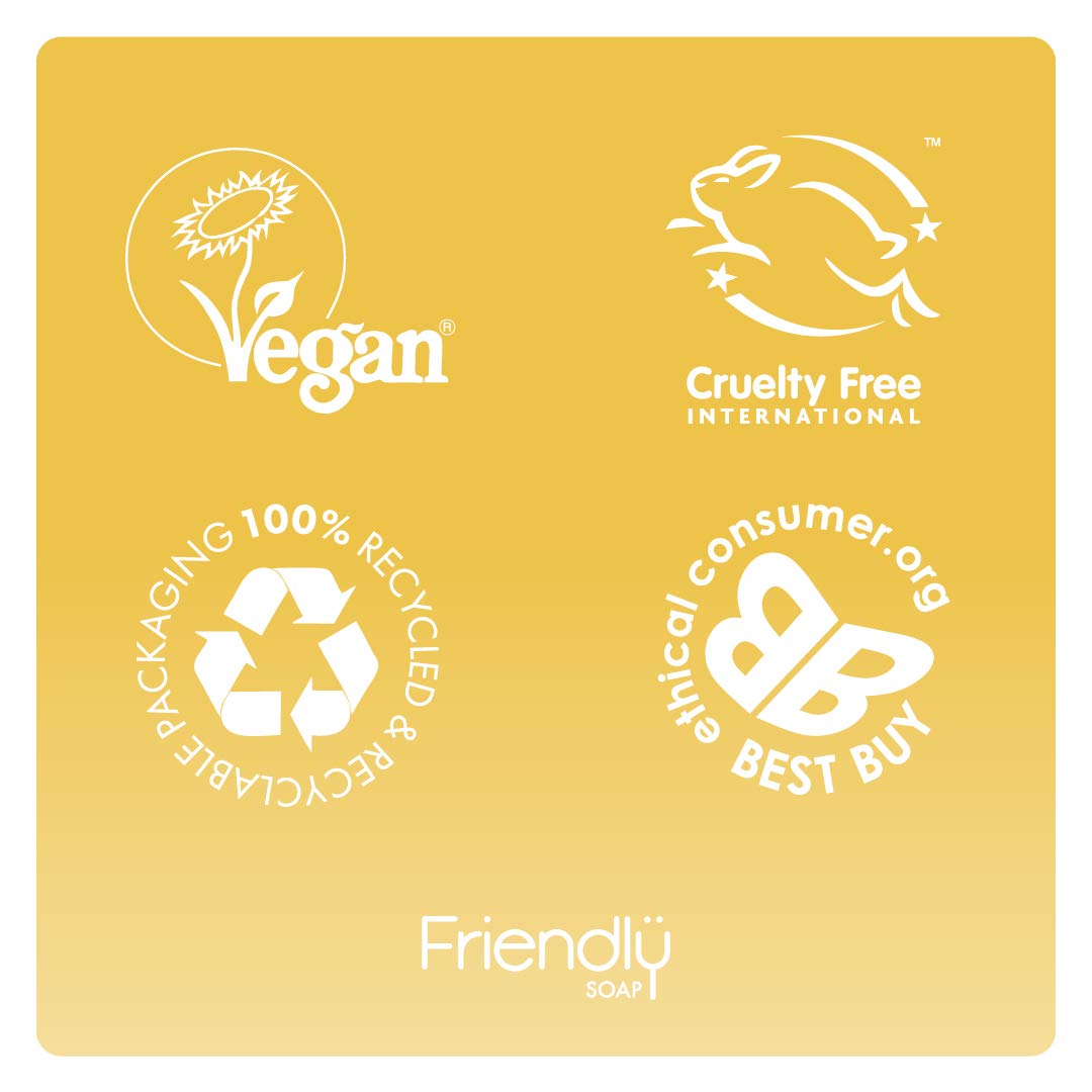 Friendly Soap Handmade Natural Tea Tree & Turmeric Soap (Case of 6)