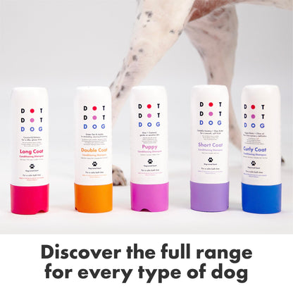 DotDotPet Conditioning Dog Shampoo - For All Breeds - Preboitic - Vegan - Sensitive Skin -