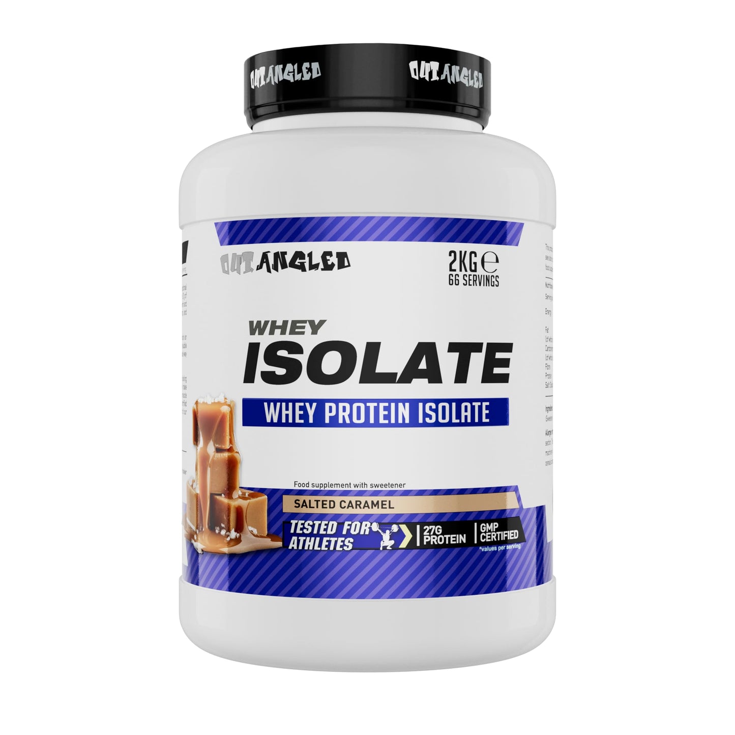 Out Angled Whey Protein Isolate 2kg 66 Servings | Whey Protein Powder for Muscle Growth and Muscle Recovery